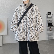 现货JK10069-特批55夏季大码高品质夹克外套宽松情侣上衣，男装夹克，电商A059