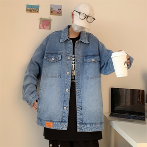 爆 2023春季情侣百搭牛仔夹克文艺男女潮流宽松外套 JK846-P75图片