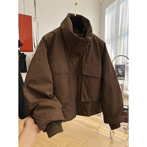 网图有货 美拉德男女同款棉服大口袋加厚工装加厚棉衣 A1226-P65图片