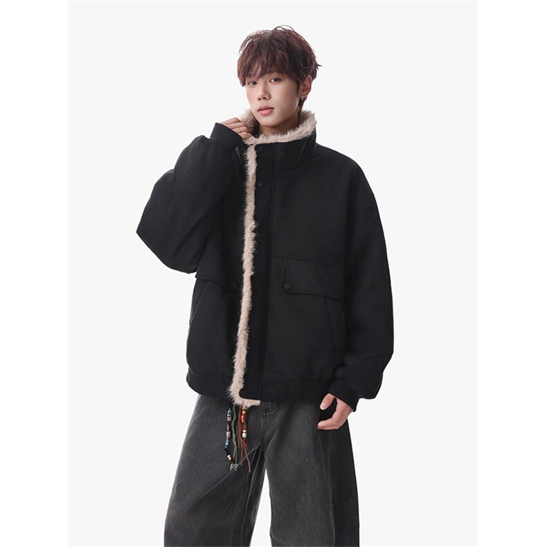 主推冬季新款宽松/座山雕加厚外套潮加厚棉衣XZ102B-1M801-P135,男装棉衣,星座102B-1