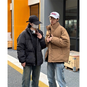 现货 抖音得物可供视频 冬季三防加厚羽绒棉衣外套面包棉服AM999图片