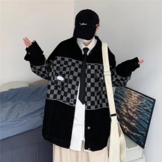 潮流夹克潮男春季棒球领夹克J8054P65，男装夹克，星座1116-2