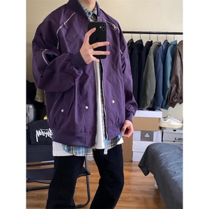 【有货】飞行员夹克男高级感痞帅春秋棒球服外套JK999CC-特P58图片