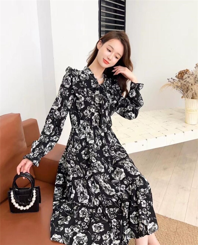 碎花连衣裙，女装连衣裙，阿爆