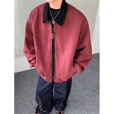 酒红色