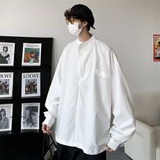 长袖衬衫男港风日系外套C035P35，男装衬衫，星座1116-2