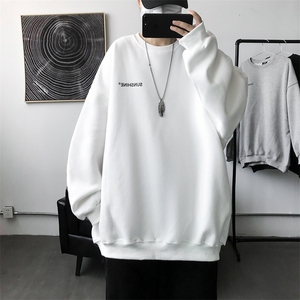 W33 情侣印花圆领秋冬卫衣 常规P28 加绒P38 S-5XL 支持定制图片