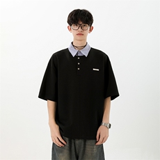 特P50无差价新款时尚夏季假两件潮流POLO衫-POLO02无影墙1，男装Polo衫，电商A003