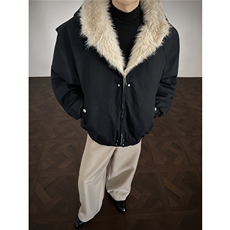 CLEANFIT座山雕棉服美式高街设计感重磅连帽外套A170-M899-TP110，男装棉衣，电商A170