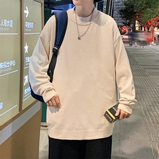 M18099-P45加绒款-P65半高领毛衣男士大码针织衫男毛线衣男，男装针织衫/毛衣，电商A040