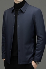 CLM82238钱塘2020-2中年男士冬季厚款翻领百搭夹克外套P152，男装夹克，钱塘207-2