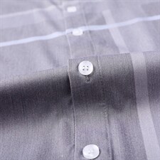2023秋季薄款长袖衬衫中年男士商务休闲免烫衬衣时尚百搭上衣男装，男装衬衫，电商B212（原钱塘6029）
