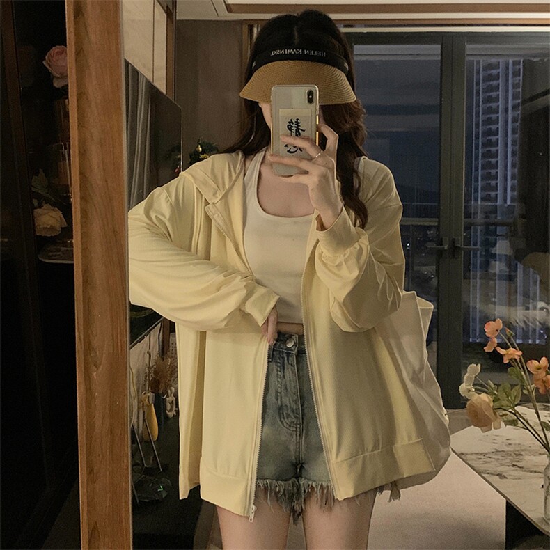 冰丝防晒衣女夏季新款薄空调衫宽松防紫外线防晒服E735-55,男装防晒衣,星座911-2(原星座613-2）