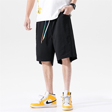 2023夏新五分大码boy字母立体钢印无影墙模特短裤DK2619-P40，男装休闲裤，电商A082