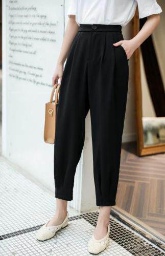 夏季新款休闲裤，女装休闲裤，依水韩菲