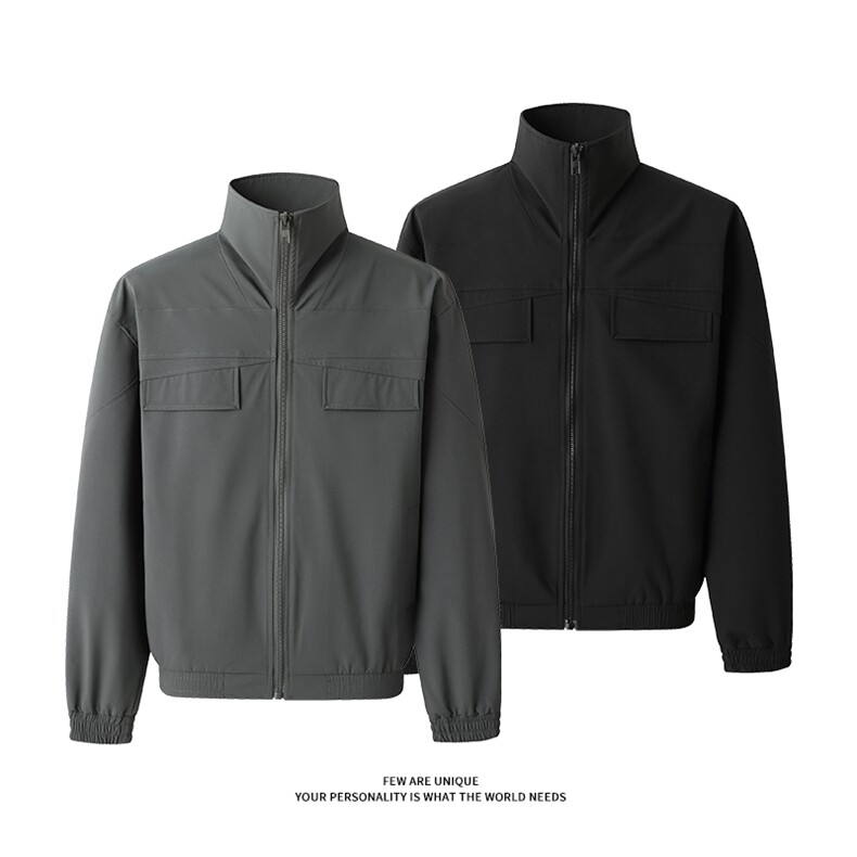 【防水】秋季新款夹克5Q4024-TP5598立领美式休闲外套硬汉男，男装夹克，电商A102