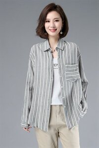 自然舒适长袖衬衫  时尚潮流图片