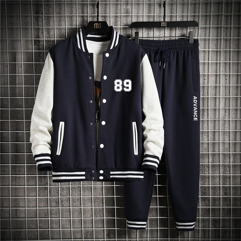 2025春季新款棒球服两件套宽松大码班服卫衣XZ102A-4-Q8674-P95,女装职业装,星座211-2