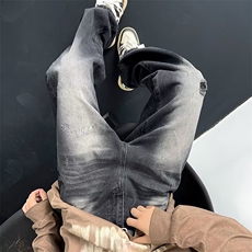 青春流行ins男直筒水洗牛仔裤DN602P38，男装牛仔裤，星座1116-2