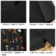 春夏季七分袖t恤男大码五分袖男短袖中袖砖墙挂拍Q11303-P30，男装T恤，电商A040A