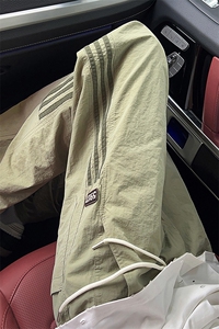 港风大码日系复古条纹阔腿休闲裤长裤男ins XZ213-SG8625-P60控78图片