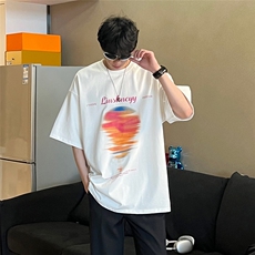 A450-T220-P55控价79夏季印花短袖T恤，男装T恤，电商A450