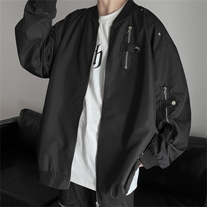 三防面料 金属拉链装饰潮牌夹克棒球服X1213-DY149-P80图片