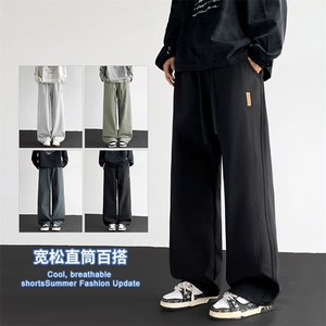 2025休闲男裤秋冬新款复合加厚款直筒宽松百搭松1667-2-特P44图片