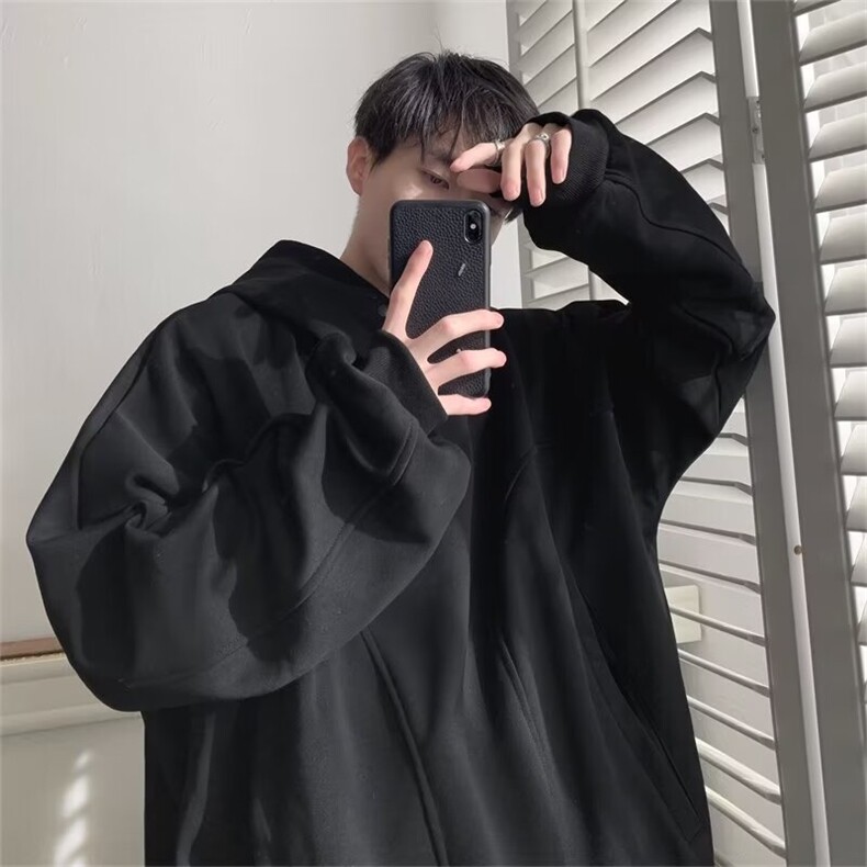 美式连帽卫衣春季高街加绒WA131P48,男装卫衣,星座1116-2