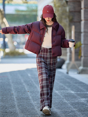 水衣源2767款时尚纯色短款洋气加厚保暖羽绒服女冬季潮品，女装羽绒服，水衣源