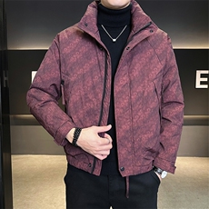标90数据款男士羽绒服潮牌字母印花保暖外套B317/6610/P245，男装羽绒服，电商B317