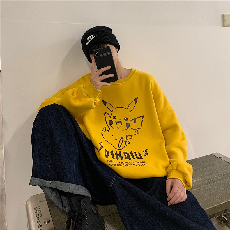 S6078-P35春季圆领卫衣男大码韩版宽松长袖外套男,男装卫衣,电商A040