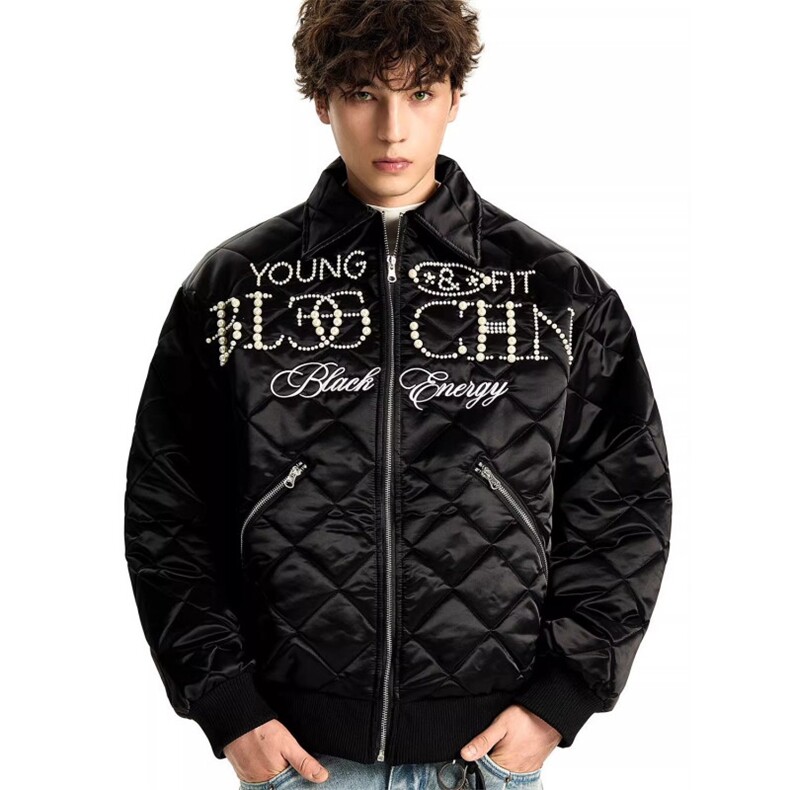 1506A/G93330/P92高街拼接面包服皮棉袄男女款冬季字母刺绣，鞋类箱包手腕包，星座1506A