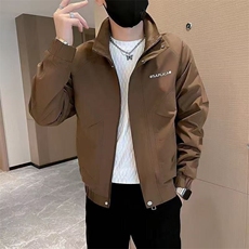 高级感夹克男装修身潮流帅气工装上衣2025新款春秋款痞帅炸街，男装夹克，星座218-1（原230）