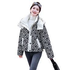 羽绒服女短款冬装2023新款时尚洋气高端小个子90白鸭绒外套现货！，女装羽绒服，一安秀