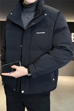 标50绒立领男士羽绒服冬季2025新款加厚冬装外套A313-3318-P205，男装羽绒服，电商A313