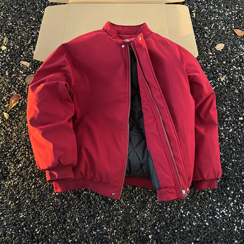 MY241/P85棉衣男冬季加棉加厚宽松大码百搭潮保暖棉袄外套棉服,男装棉衣,电商基地A050