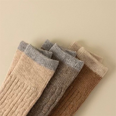 2025年秋季时尚百搭通勤简约休闲羊毛袜，袜子，慕洵羊绒