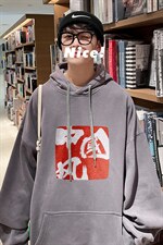 港风秋季卫衣连帽印花学生宽松外套潮A071-W551-P45,男装卫衣,电商A071