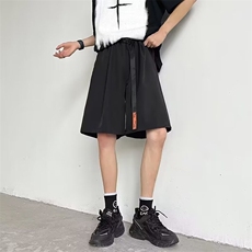 西装短裤男夏季休闲宽松五分裤百搭D17，男装牛仔裤，星座1116A-1（原606A）