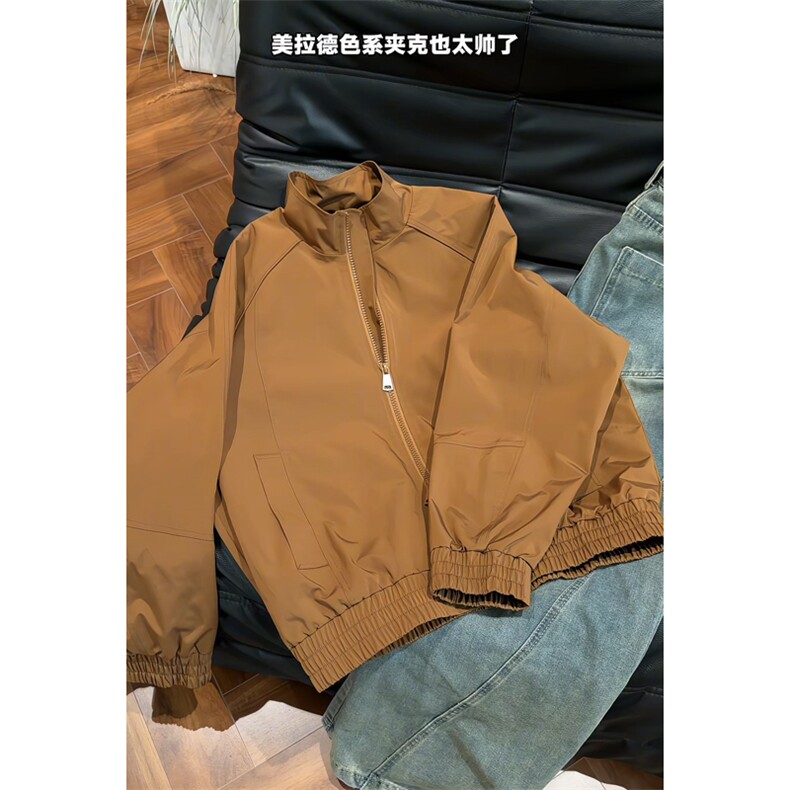2026春季新款备货百万件日产1W件夹克M-5XHJ26007-特P35,男装夹克,电商A022