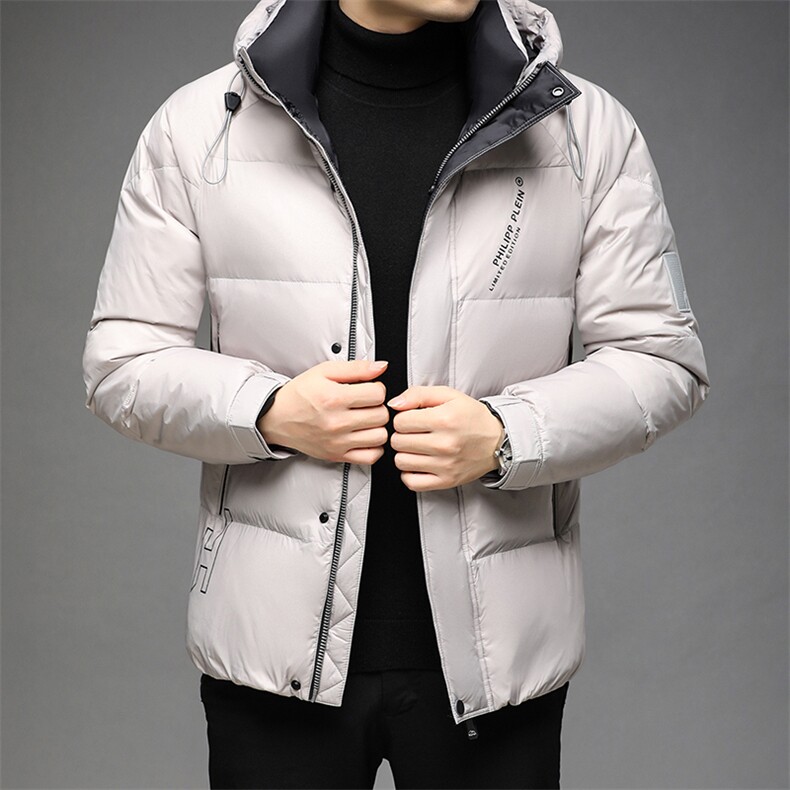 B28827鹅绒高端男士羽绒服主推大货备货足精品轻奢外套,男装羽绒服,钱塘207-3