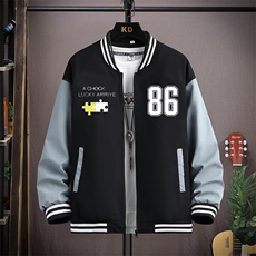 2025春季跑量秋棒球服夹克男士韩版外套潮流JK9704-P35，男装夹克，星座1105