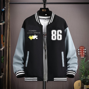 2025春季跑量秋棒球服夹克男士韩版外套潮流 JK9704 -P35图片
