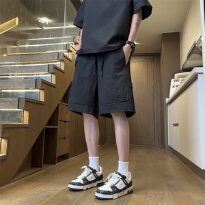 量大优供视频泡泡纱速干短裤男CP75-特p25
