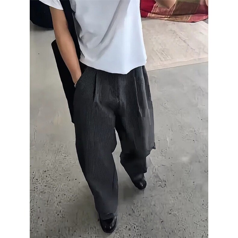 格子泡泡格纹休闲裤D328-AK7715-P58,男装休闲裤,电商D328