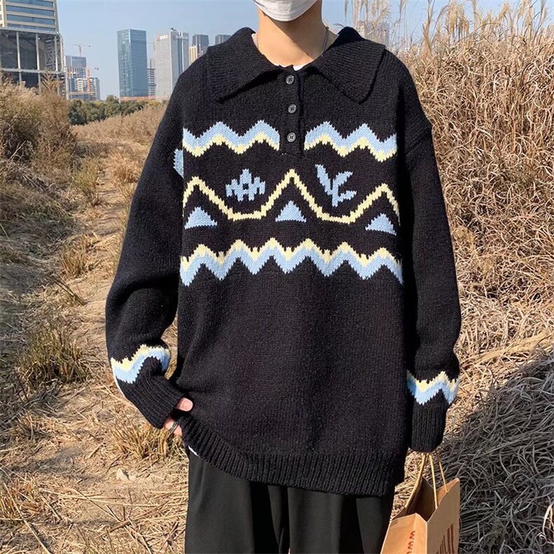 2023冬季新款韩版潮流男毛衣M130P48,男装针织衫/毛衣,星座1116-2