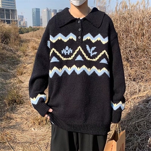 2023冬季新款韩版潮流男毛衣M130P48图片