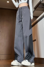 2025春季新款女模大码美式织带冲锋裤M-5XHK24681-特P35，男装休闲裤，电商A022