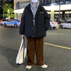 港风夜景时尚字母印花面包服白鸭绒羽绒服A247-YR193  P195控258图片